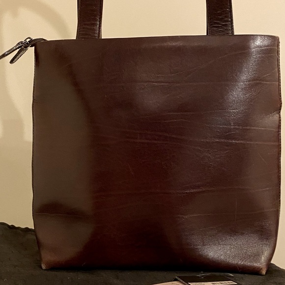 Vintage Oroton Oxblood Leather Tote Bag - Picture 4 of 4